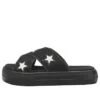CV Sandal Plastic Crossbelt «Black White»