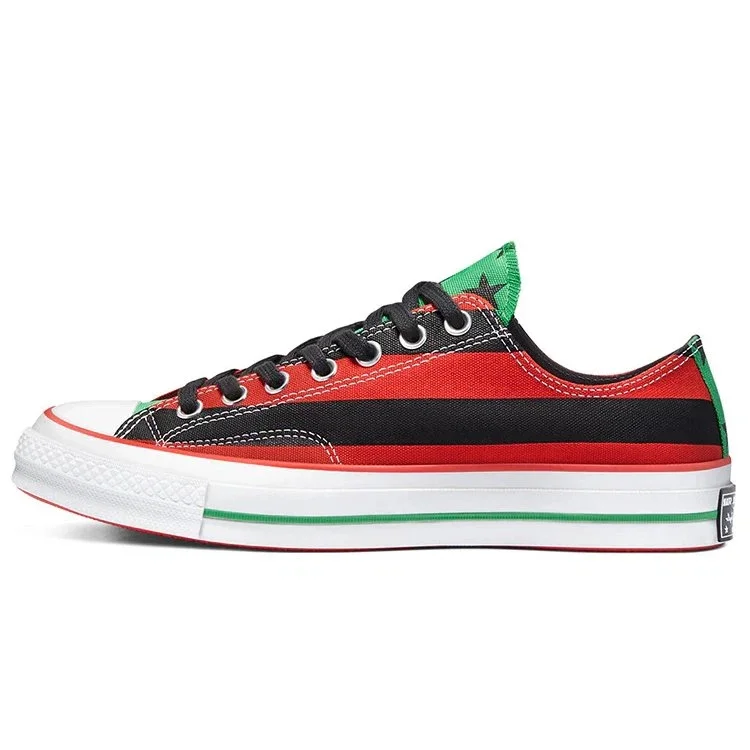 Denim Tears x Chuck 70 Low «Pan-African Flag» Denim Tears x Chuck 70 Low «Pan-African Flag»