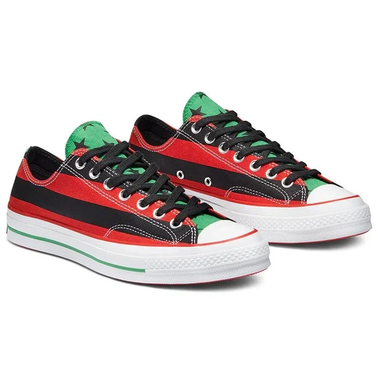 Denim Tears x Chuck 70 Low «Pan-African Flag» Denim Tears x Chuck 70 Low «Pan-African Flag»
