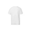 Estampado Casual Manga corta Cuello redondo Blanco