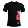 Estampado Manga corta Negro