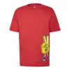 Estampado Manga corta Rojo