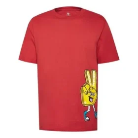 Estampado Manga corta Rojo