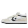 Fastbreak Pro de cuero y gamuza «Blanco, negro y beige»
