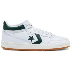Fastbreak Pro Mid «Blanco Esmeralda Oscura»