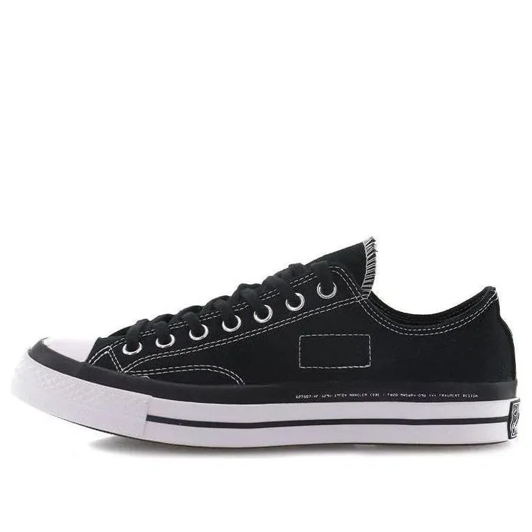 Fragment Design x Moncler x Chuck 70 Low «Black» Fragment Design x Moncler x Chuck 70 Low «Black»