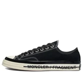 Fragment Design x Moncler x Chuck 70 Low «Black»