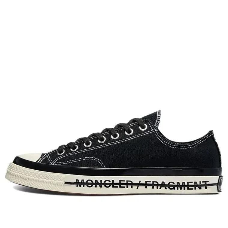 Fragment Design x Moncler x Chuck 70 Low «Black» Fragment Design x Moncler x Chuck 70 Low «Black»