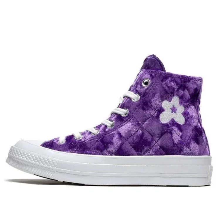 Golf Le Fleur x Chuck 70 Hi «Quilted Velvet Tillandsia Purple» Golf Le Fleur x Chuck 70 Hi «Quilted Velvet Tillandsia Purple»