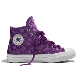 Golf Le Fleur x Chuck 70 Hi «Quilted Velvet Tillandsia Purple»