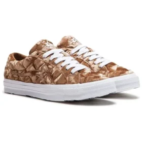 Golf Le Fleur x One Star «Quilted Velvet Brown»