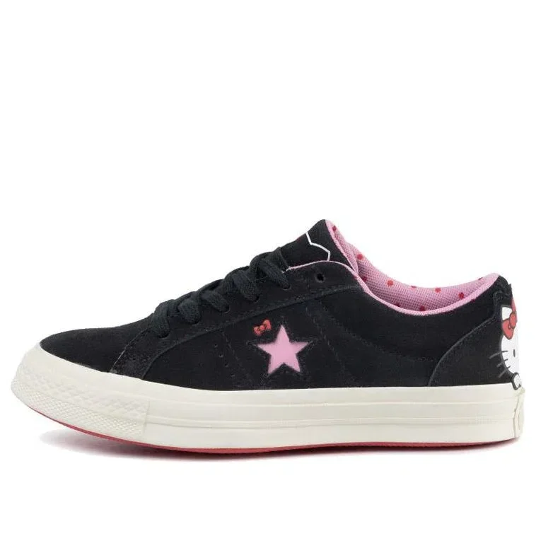Hello Kitty x One Star Suede Low «Negro» Hello Kitty x One Star Suede Low «Negro»