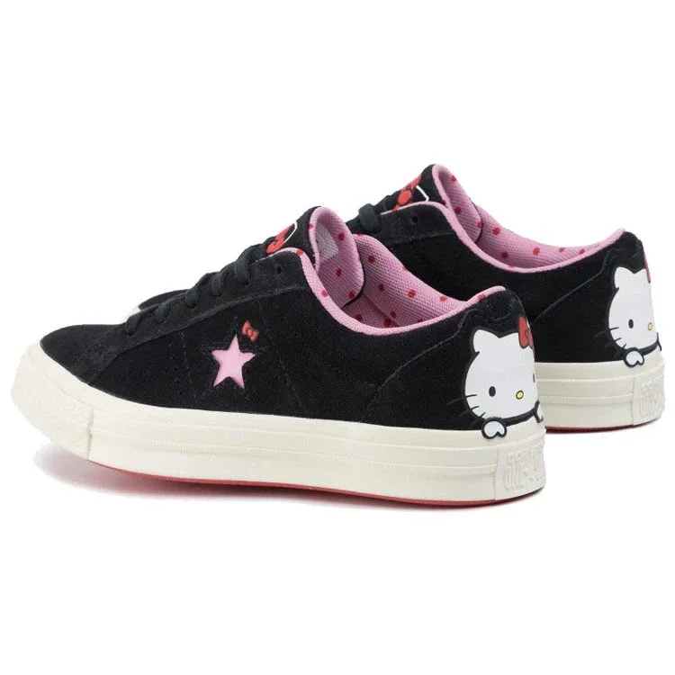 Hello Kitty x One Star Suede Low «Negro» Hello Kitty x One Star Suede Low «Negro»