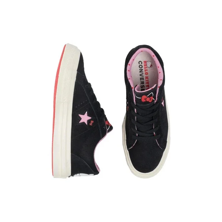 Hello Kitty x One Star Suede Low «Negro» Hello Kitty x One Star Suede Low «Negro»