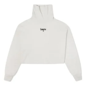HIGH NECK MOCK Crew Blanco CREMA