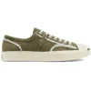 Jack Purcell de cuero con forro de piel sintética «Green White»