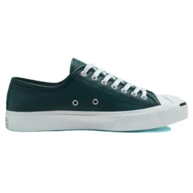 Jack Purcell de cuero en colores de temporada «Verde y blanco»