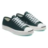 Jack Purcell de cuero en colores de temporada «Verde y blanco»