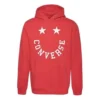 Jersey con estampado gráfico para hombre en rojo universitario