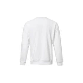 Jersey de cuello redondo con estampado del logotipo de Converse para hombre, blanco