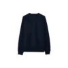 Jersey de cuello redondo de punto deportivo de color liso para hombre Converse x Kim Jones, azul marino