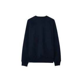 Jersey de cuello redondo de punto deportivo de color liso para hombre Converse x Kim Jones, azul marino