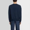 Jersey de cuello redondo de punto deportivo de color liso para hombre Converse x Kim Jones, azul marino