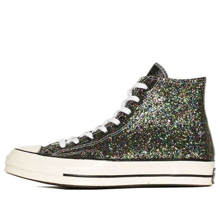 JW Anderson x Chuck 70 Hi «Glitter Pack – Negro Multicolor» JW Anderson x Chuck 70 Hi «Glitter Pack – Negro Multicolor»