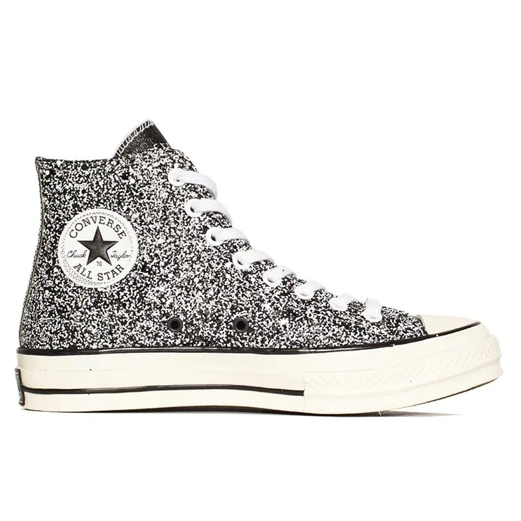 JW Anderson x Chuck 70 Hi «Glitter Pack – Negro Multicolor» JW Anderson x Chuck 70 Hi «Glitter Pack – Negro Multicolor»