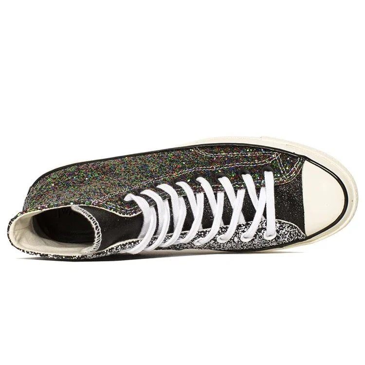 JW Anderson x Chuck 70 Hi «Glitter Pack – Negro Multicolor» JW Anderson x Chuck 70 Hi «Glitter Pack – Negro Multicolor»