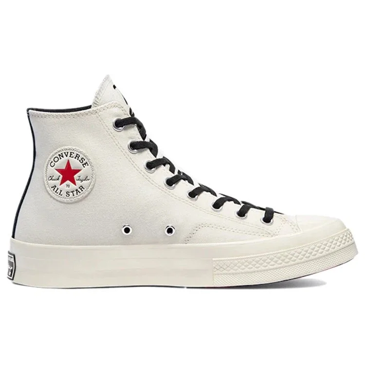 Keith Haring x Converse Chuck 70 High Tops Egret White «Egret Black Red» Keith Haring x Converse Chuck 70 High Tops Egret White «Egret Black Red»