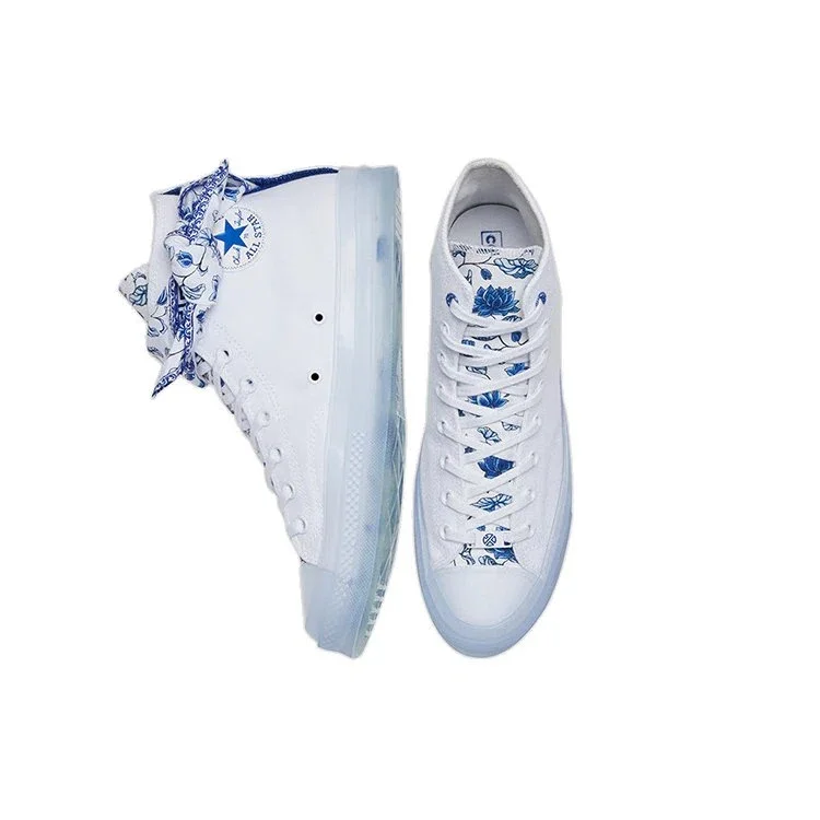 Lay Zhang x Chuck 70 High «Blue White Porcelain» Lay Zhang x Chuck 70 High «Blue White Porcelain»