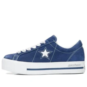 MadeMe x One Star Platform Suede Ox «Medieval Blue»