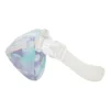 Mochila bandolera ligera manos libres «Blanco Morado»