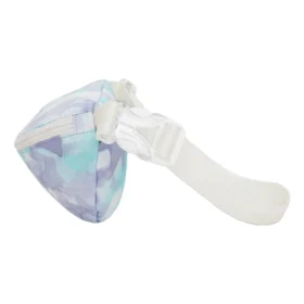 Mochila bandolera ligera manos libres «Blanco Morado»