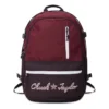 Mochila con logotipo de Chuck Taylor y bordes rectos «Burdeos»
