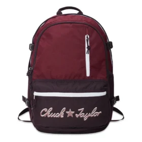Mochila con logotipo de Chuck Taylor y bordes rectos «Burdeos»