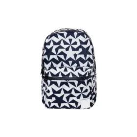 Mochila Star Logo «Blanco y azul marino»