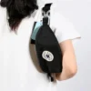 Mochila tipo bandolera con parche Chuck Taylor «Negro»