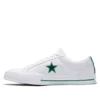 One Star de piel de buey Blanco/Verde Estilo original