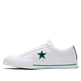 One Star de piel de buey Blanco/Verde Estilo original