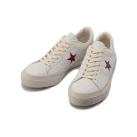 One Star J EB LEATHER «White Crimson Red»