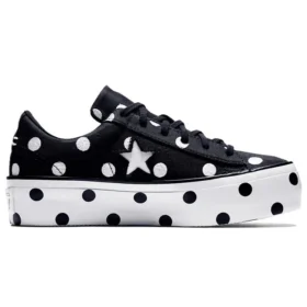 One Star Platform Ox «Negro-Blanco»