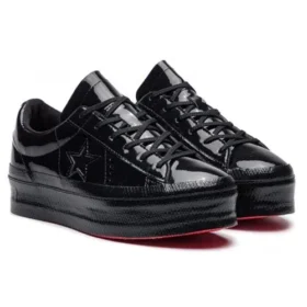 One Star Platform Ox «Patent Black»