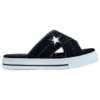 One Star Sandal Slip «Negro Blanco»