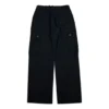 Pantalón cargo utilitario tejido Tallas asiáticas «Negro»