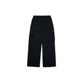 Pantalón cargo utilitario tejido Tallas asiáticas «Negro»