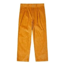 Pantalón chino de pana con doble pliegue, tallas asiáticas, «Naranja»