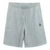 Pantalón corto con estrella bordada y diseño en forma de V, talla asiática, «Gris»