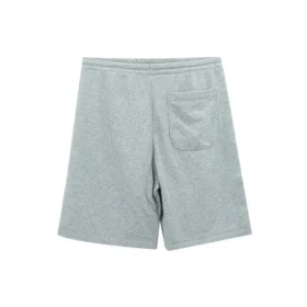 Pantalón corto con estrella bordada y diseño en forma de V, talla asiática, «Gris»
